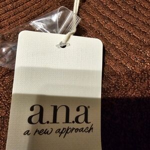 a.n.a Copper Metallic Knit Bath Mat